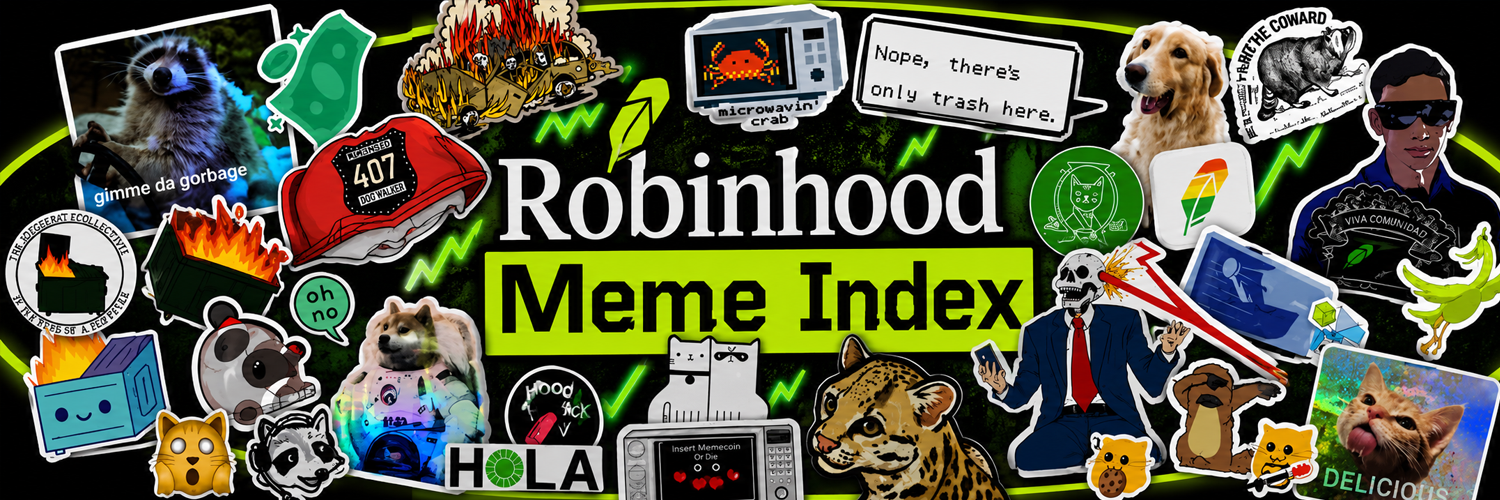 Robinhood Meme Index banner